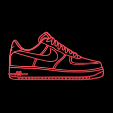 Load image into Gallery viewer, Air Force 1 Inspired Wall Art Piece 2D AF1
