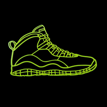 Load image into Gallery viewer, Air Jordan 10 Inspired Wall Piece 2D