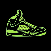 Load image into Gallery viewer, Air Jordan 5 Inspired Wall Piece 2D