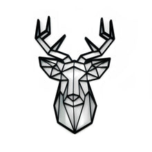 Load image into Gallery viewer, Deer Head Geometric Wall Art 2D