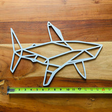 Load image into Gallery viewer, Shark #2 Geometric Wall Art Wood XL