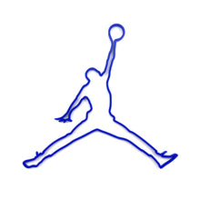 Load image into Gallery viewer, Jumpman Inspired Outline Wall Art 2D
