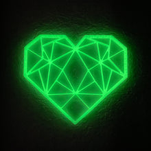Load image into Gallery viewer, Geometric Heart 2D