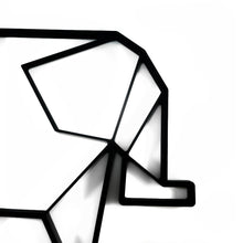 Load image into Gallery viewer, Elephant Geometric Wall Art 2D