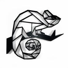 Load image into Gallery viewer, Chameleon Geometric Wall Art 2D