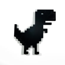 Load image into Gallery viewer, Chrome T-Rex Wall Art 2D