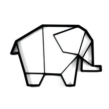 Load image into Gallery viewer, Elephant Geometric Wall Art 2D