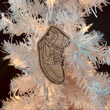 Load image into Gallery viewer, Air Jordan 1 x “Off-White” inspired Wooden Sneaker Ornament