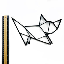 Load image into Gallery viewer, Kitty Cat Geometric Wall Art 2D