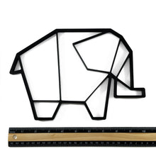 Load image into Gallery viewer, Elephant Geometric Wall Art 2D