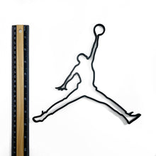 Load image into Gallery viewer, Jumpman Inspired Outline Wall Art 2D