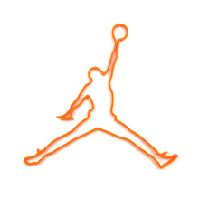 Load image into Gallery viewer, Jumpman Inspired Outline Wall Art 2D