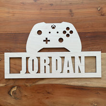 Load image into Gallery viewer, Customizable Xbox inspired Controller Name/Gamertag Sign