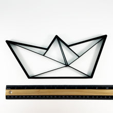 Load image into Gallery viewer, Paper Boat Geometric Wall Art 2D