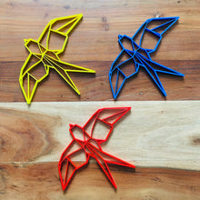 Load image into Gallery viewer, Swallow Geometric Bird Wall Art 2D