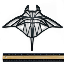 Load image into Gallery viewer, Manta Ray Geometric Wall Art 2D