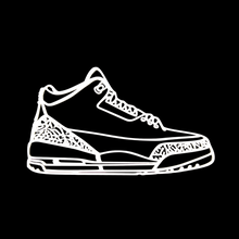 Load image into Gallery viewer, Air Jordan 3 Inspired Wall Art Piece 2D