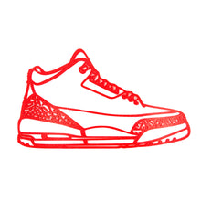 Load image into Gallery viewer, Air Jordan 3 Inspired Wall Art Piece 2D