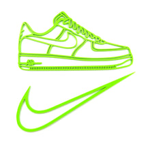 Load image into Gallery viewer, N!ke Starter Wall Art Pack - Swoosh/AF1 Inspired - Gift Set