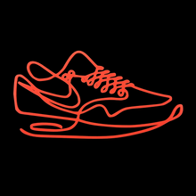 Load image into Gallery viewer, Air Max String Art Inspired Wall Piece 2D
