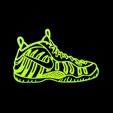 Load image into Gallery viewer, Air Foamposite Pro Inspired Wall Piece 2D Nike
