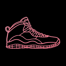 Load image into Gallery viewer, Air Jordan 10 Inspired Wall Piece 2D
