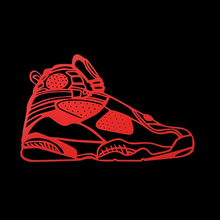 Load image into Gallery viewer, Air Jordan 8 Inspired Wall Piece 2D Nike
