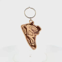Load and play video in Gallery viewer, Air Jordan 6 Sneaker Inspired Keychain
