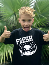 Load image into Gallery viewer, Monochrome Fresh Donuts Tee
