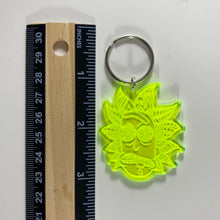 Load image into Gallery viewer, Psychedelic Rick Keychain
