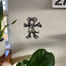 Load image into Gallery viewer, Geometric Mouse standing Wall Art 2D
