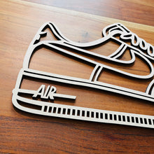 Load image into Gallery viewer, Air Force 1 Inspired XL Sneaker Wall Decor Piece
