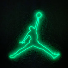 Load image into Gallery viewer, Jumpman Inspired Outline Wall Art 2D
