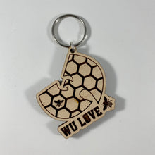 Load image into Gallery viewer, Wu-Tang WU LOVE Keychain Wood
