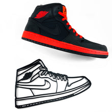 Load image into Gallery viewer, Air Jordan 1 Inspired Wall Piece 2D Nike
