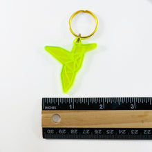 Load image into Gallery viewer, Hummingbird Geometric Acrylic Keychain
