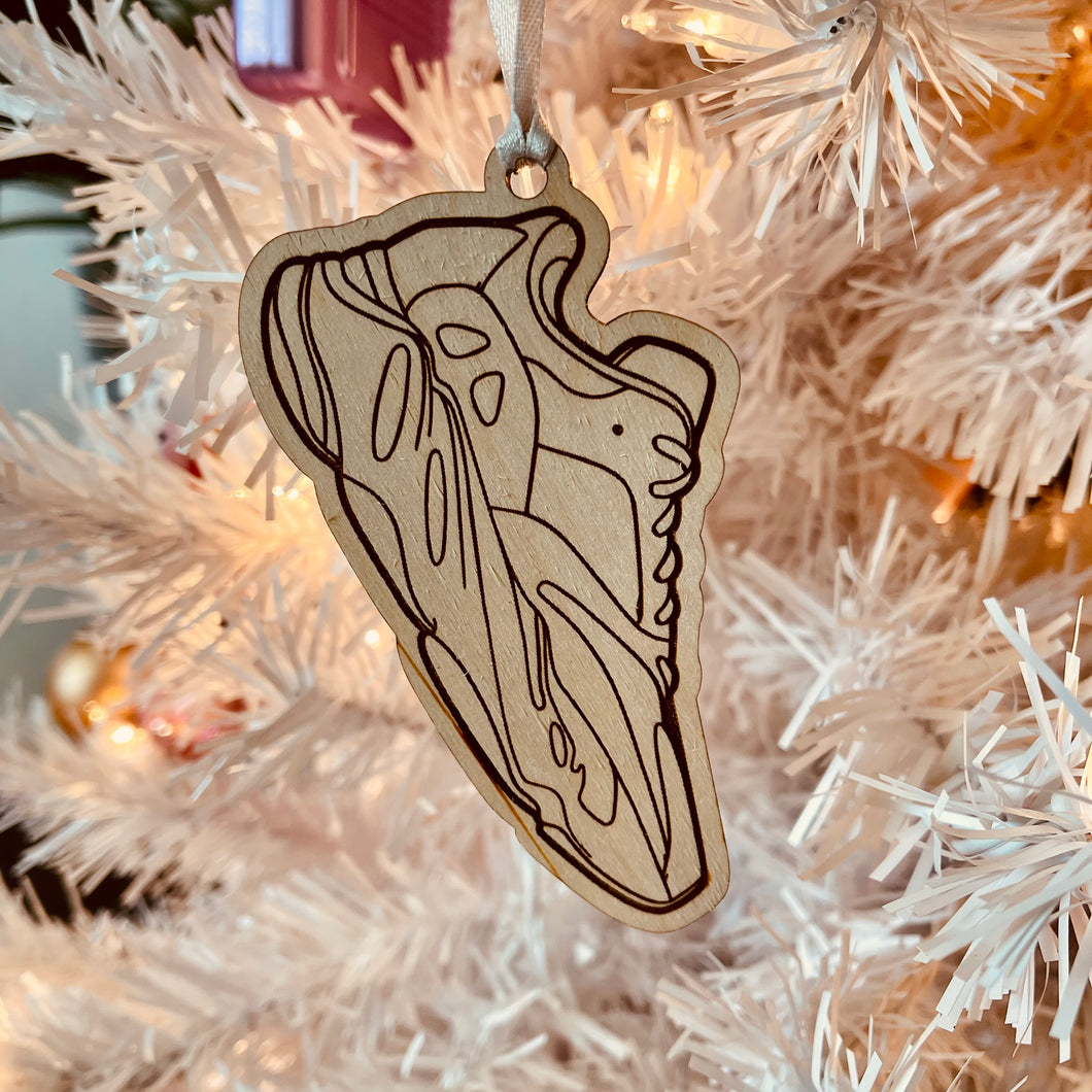 Yeezy 700 inspired Wooden Sneaker Ornament