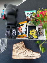 Load image into Gallery viewer, Wooden Air Jordan 1 Inspired Shoe Engraved Wall Decor Piece
