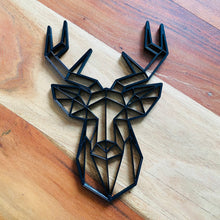 Load image into Gallery viewer, Deer Head Geometric Wall Art 2D

