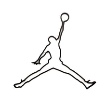 Load image into Gallery viewer, Jumpman Inspired Outline Wall Art 2D
