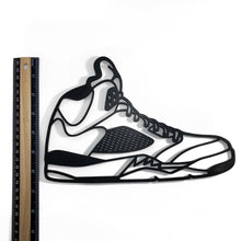 Load image into Gallery viewer, Air Jordan 5 Inspired Wall Piece 2D
