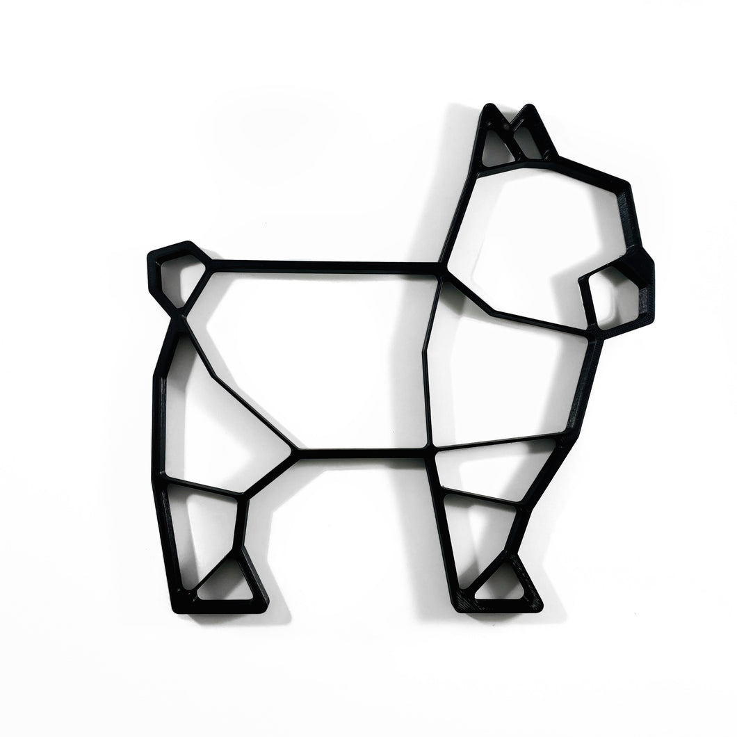 French Bulldog Geometric Wall Art 2D