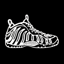 Load image into Gallery viewer, Air Foamposite One Inspired Wall Piece 2D

