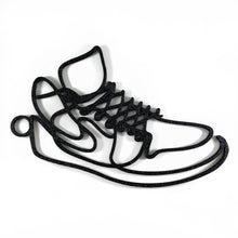 Load image into Gallery viewer, Inspired N!ke Silhouette Wall Art 3D printed Sneaker Head Gift for Him
