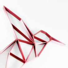 Load image into Gallery viewer, Hummingbird Geometric Wall Art 2D
