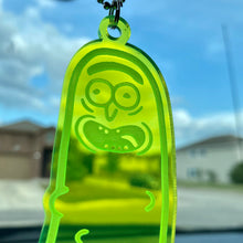 Load image into Gallery viewer, Pickle Rick Car Hanger
