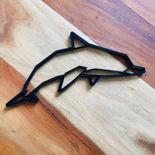 Load image into Gallery viewer, Dolphin Geometric Wall Art 2D
