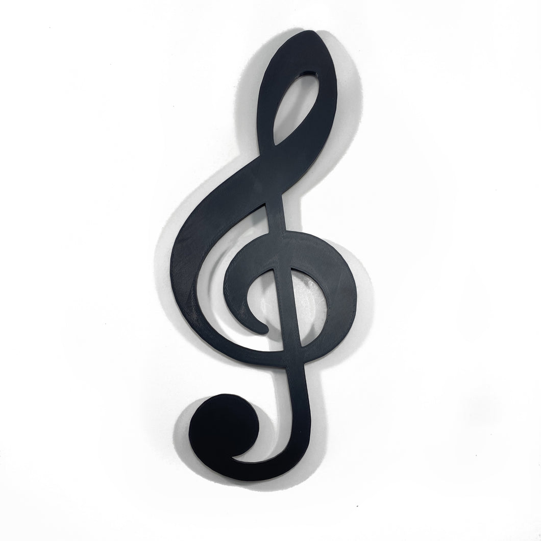 G Clef Wall Piece 2D