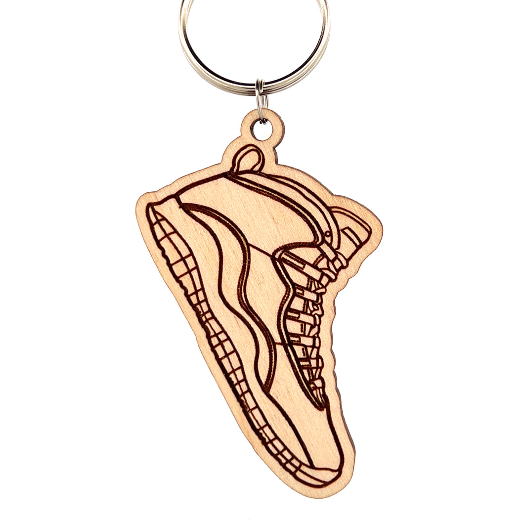 Air Jordan 10 Sneaker Inspired Keychain