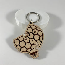 Load image into Gallery viewer, Wu-Tang Killah Beez Keychain Wood
